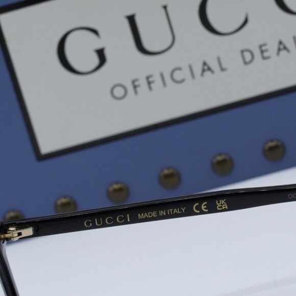 Final Price! Gucci GG0025O 001 Black Eyeglasses - Picture 6 of 10